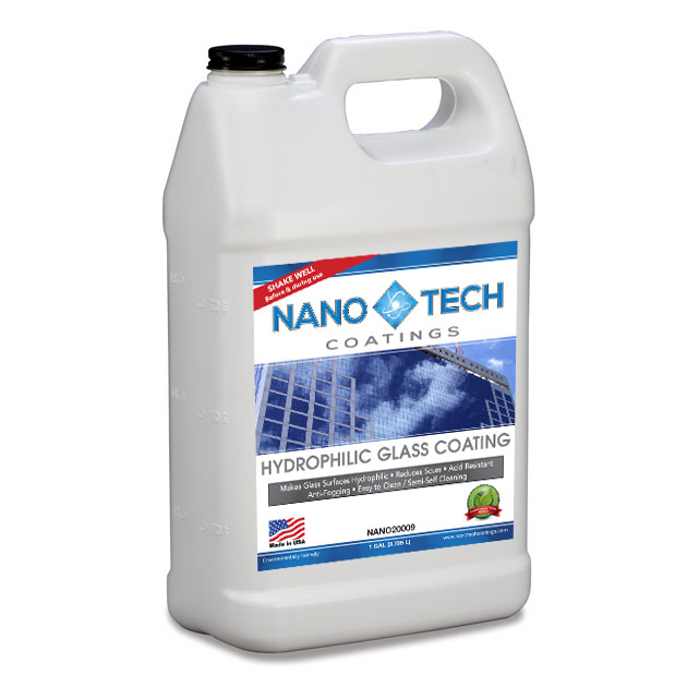 NanoTech Coatings Hydrophilic Glass Coating