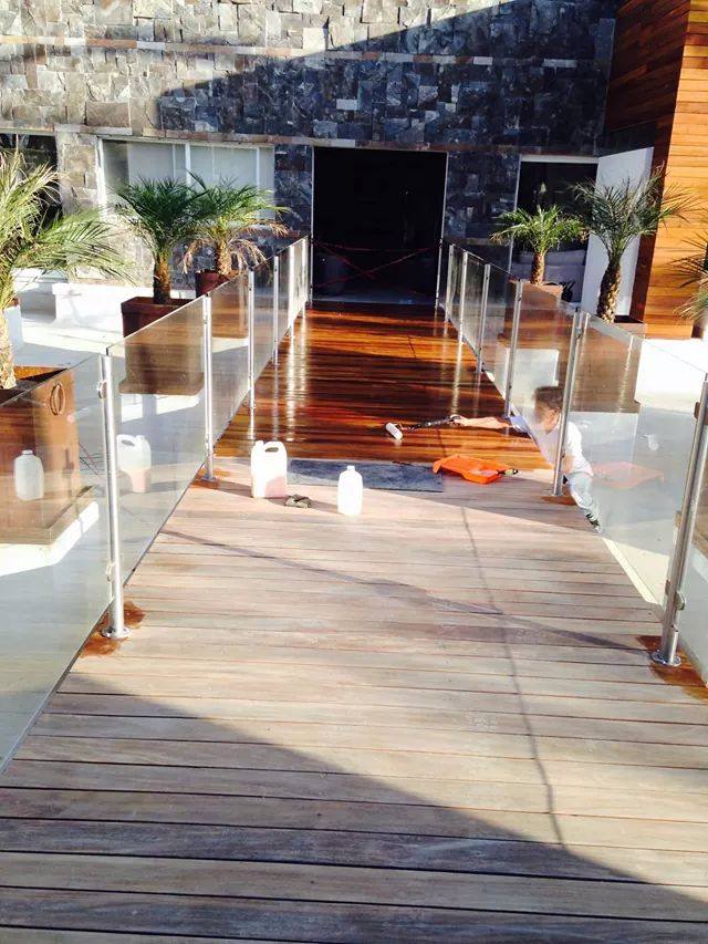 NanoTech Coatings Teak Wood Waterproof Coating Project