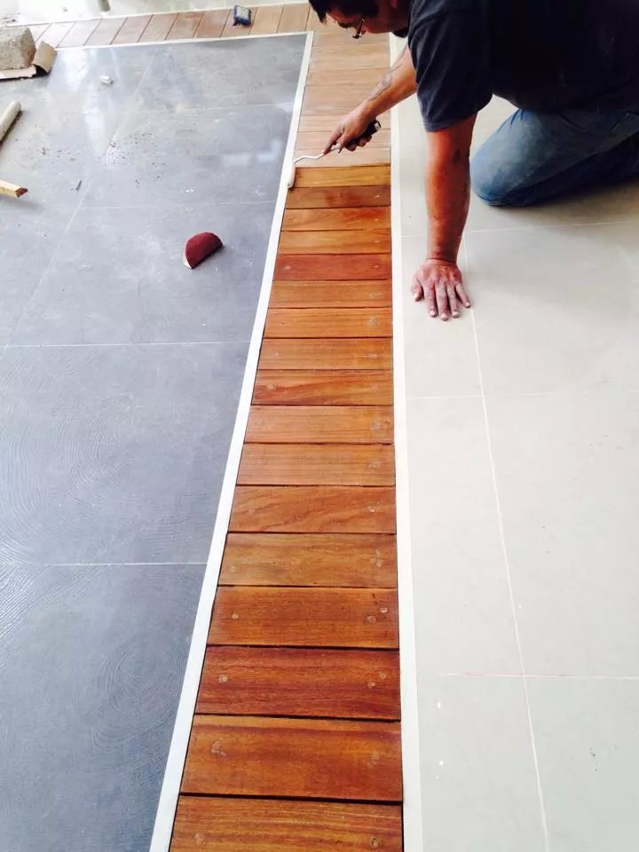 NanoTech Coatings Teak Wood Waterproof Coating Project